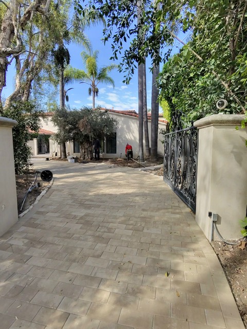 Backyard paver transformation by Pave It Landscape LLC